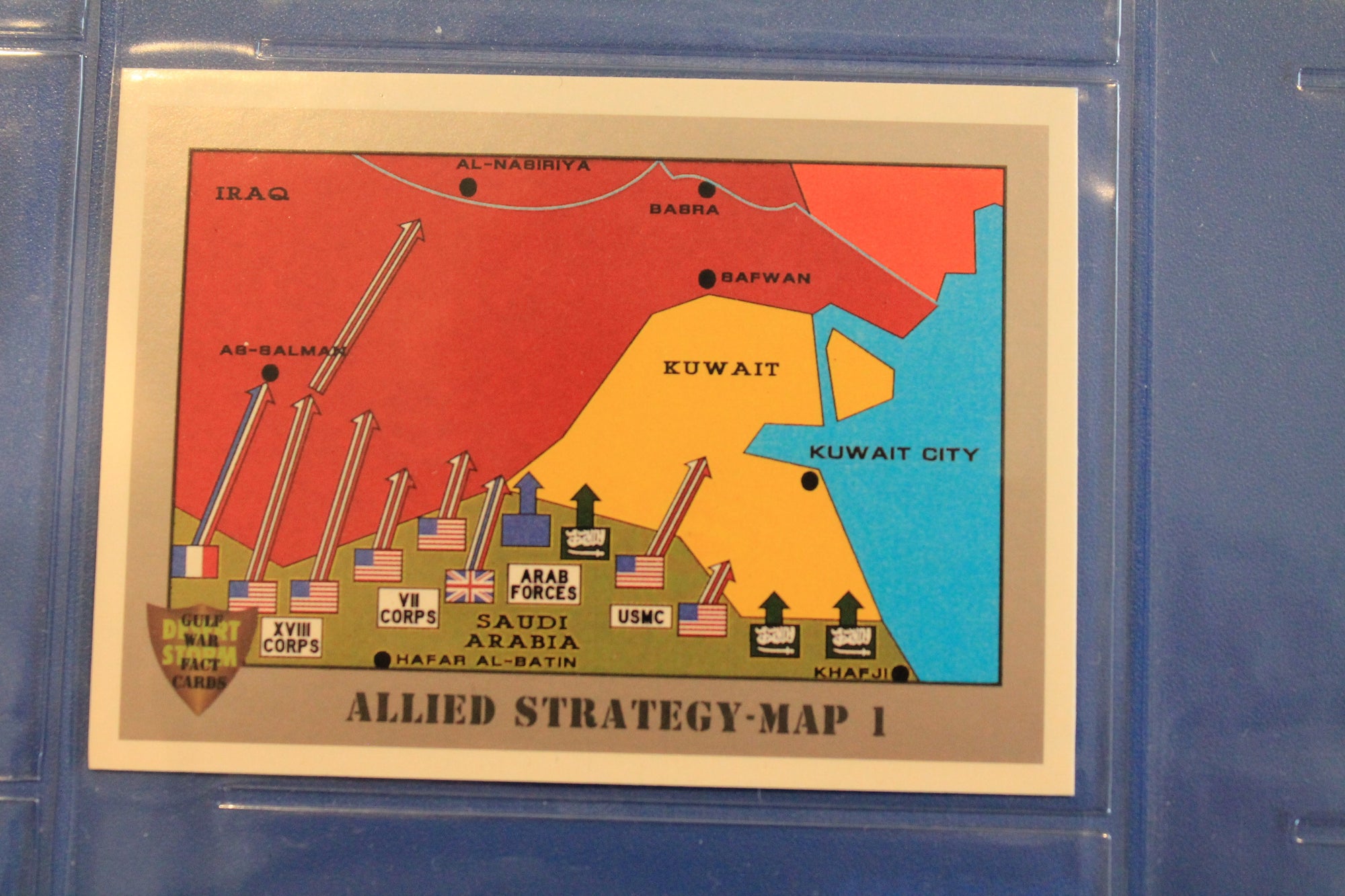 1991 Topps Desert Storm Series 1, 2, and 3 Trading Cards and Stickers Complete Sets
