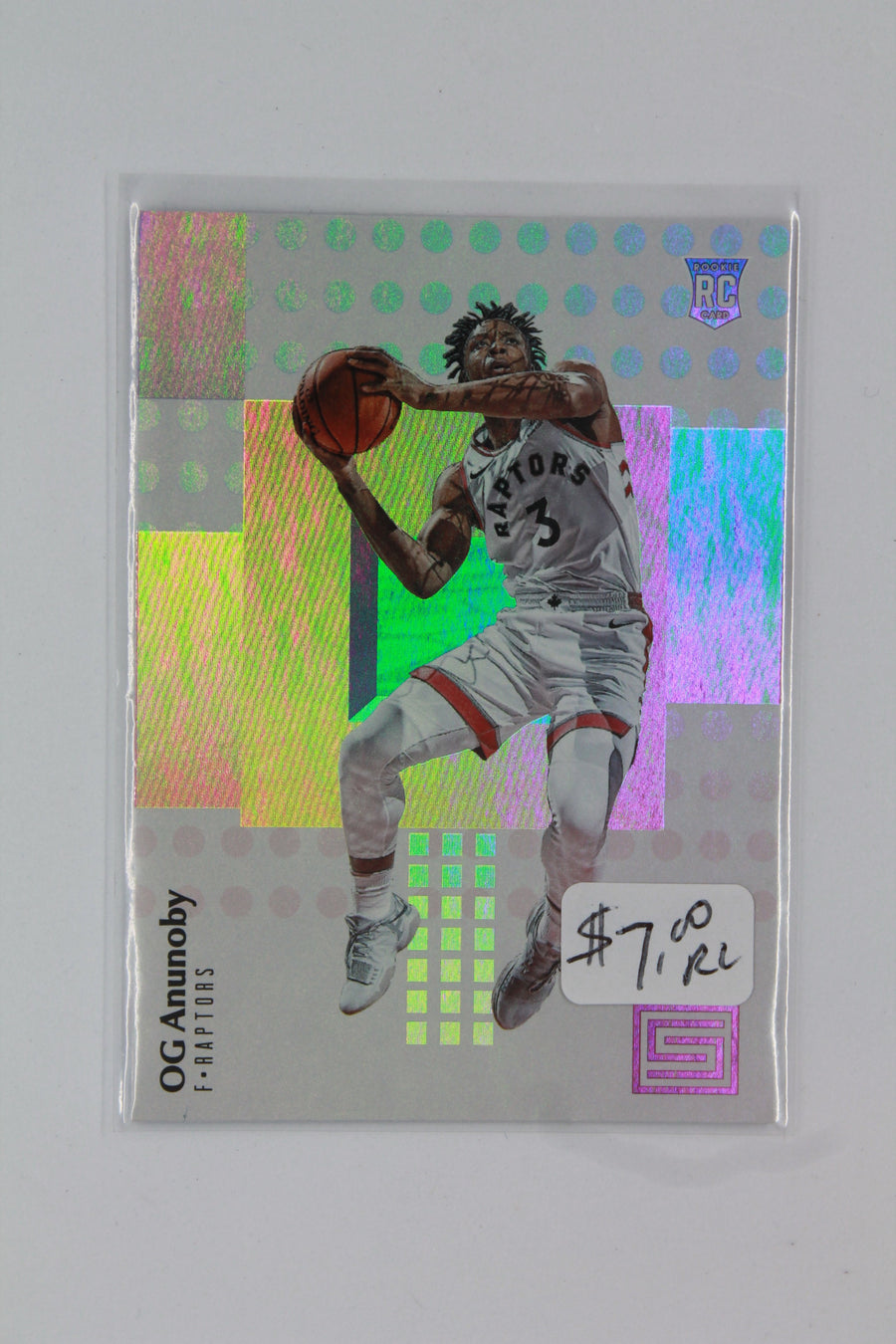 OG Anunoby 2017-18 Panini Status Rookie Card