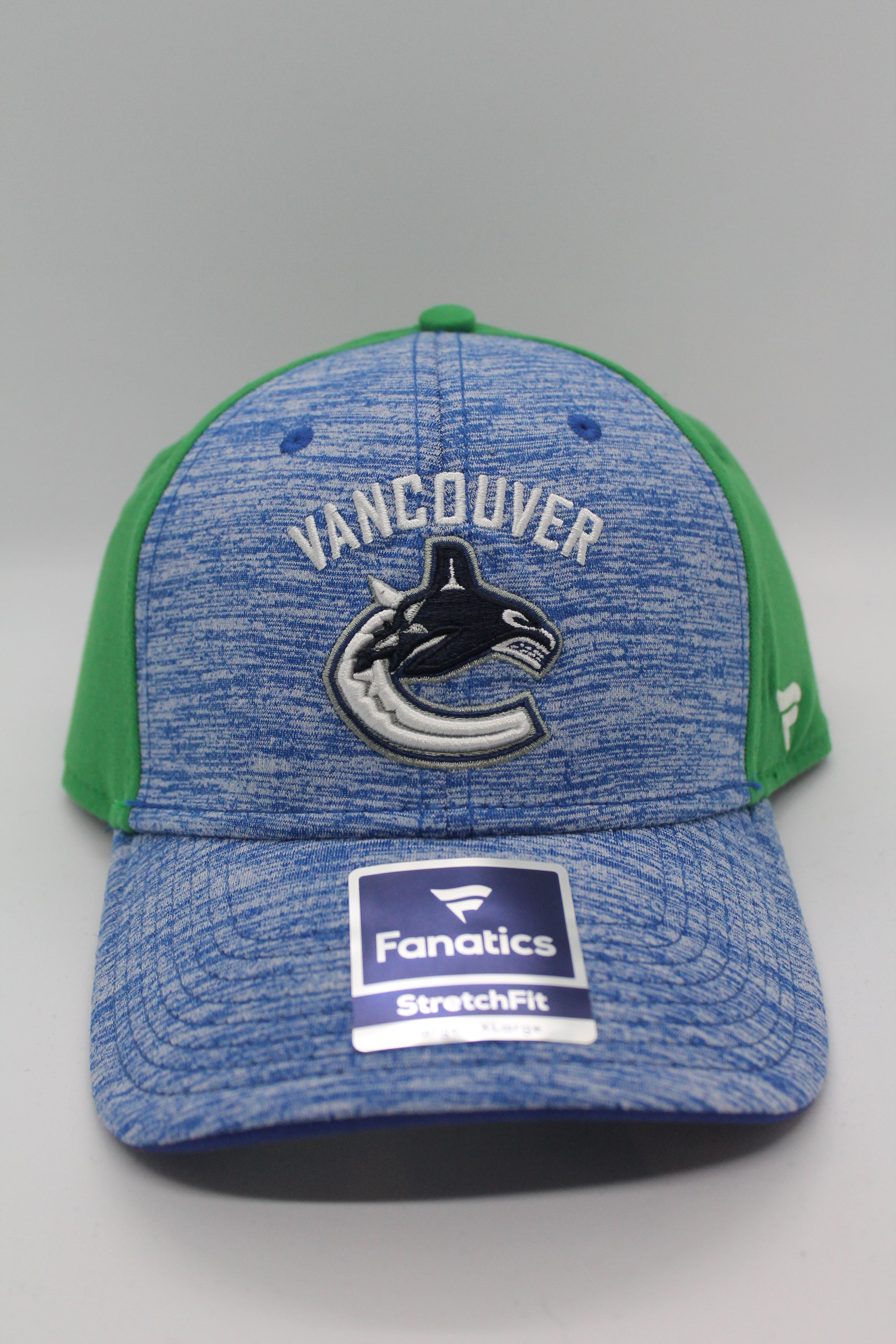 NHL Vancouver Canucks Fanatics Stretch Fit Heathered Hat