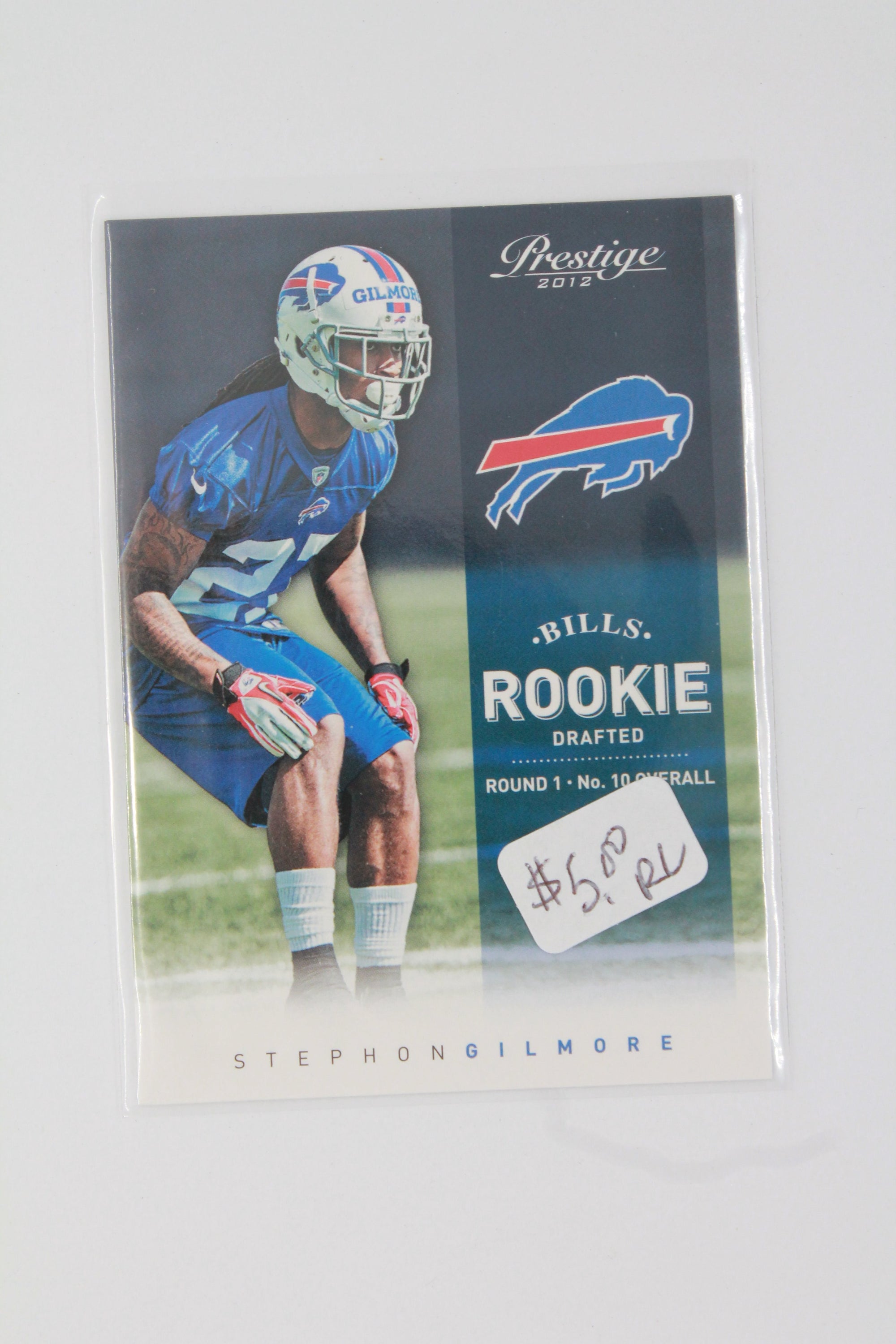 Stephon Gilmore 2012 Playoff Prestige Rookie Card