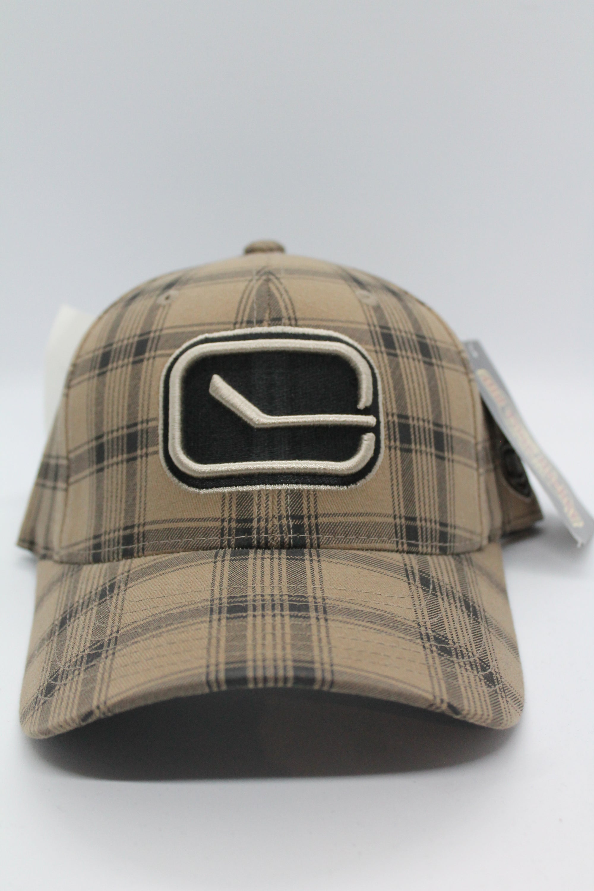 NHL Vancouver Canucks OTH Plaid Flex Fit Hat