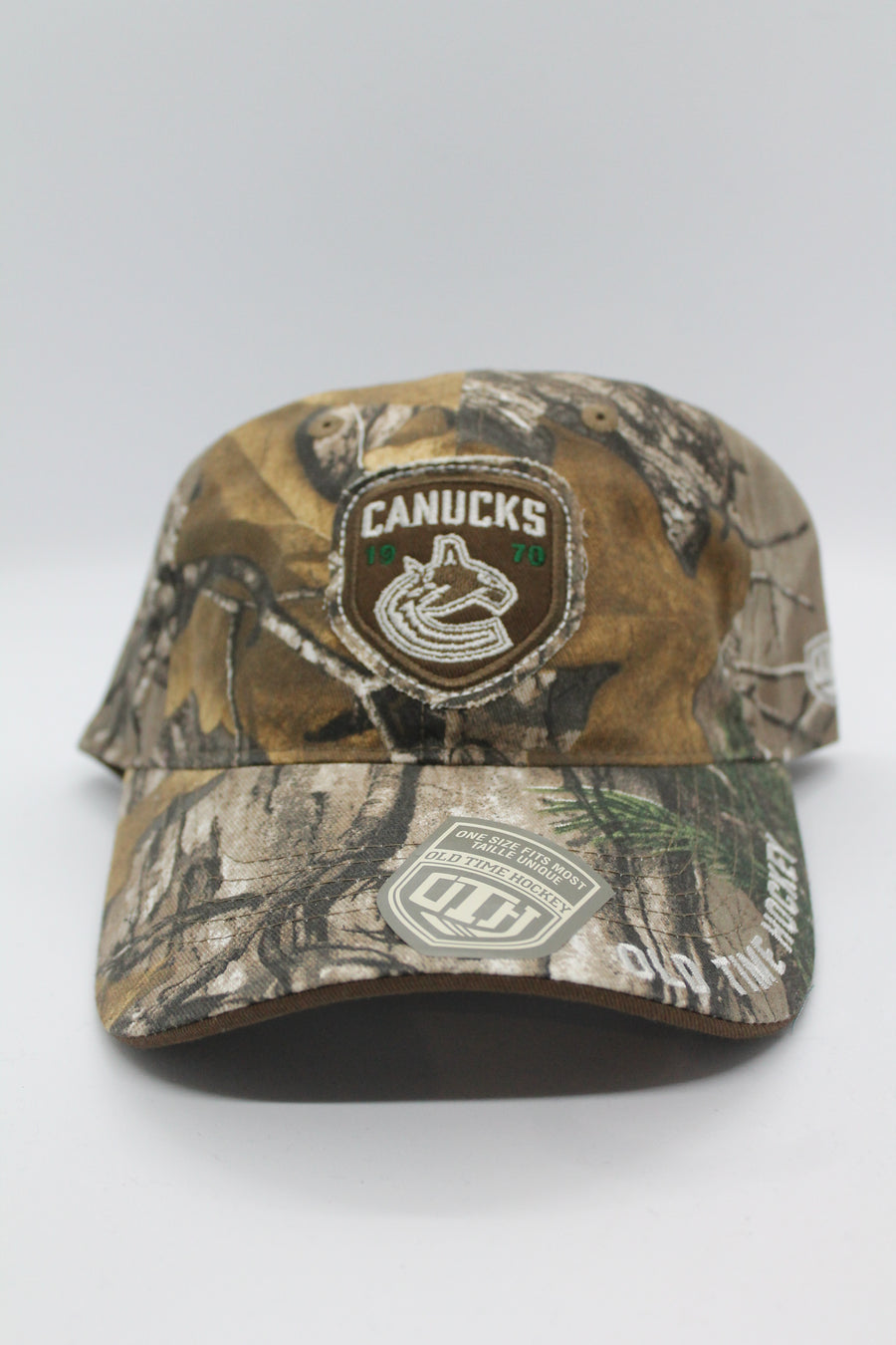 NHL Vancouver Canucks OTH Camo Adjustable Hat