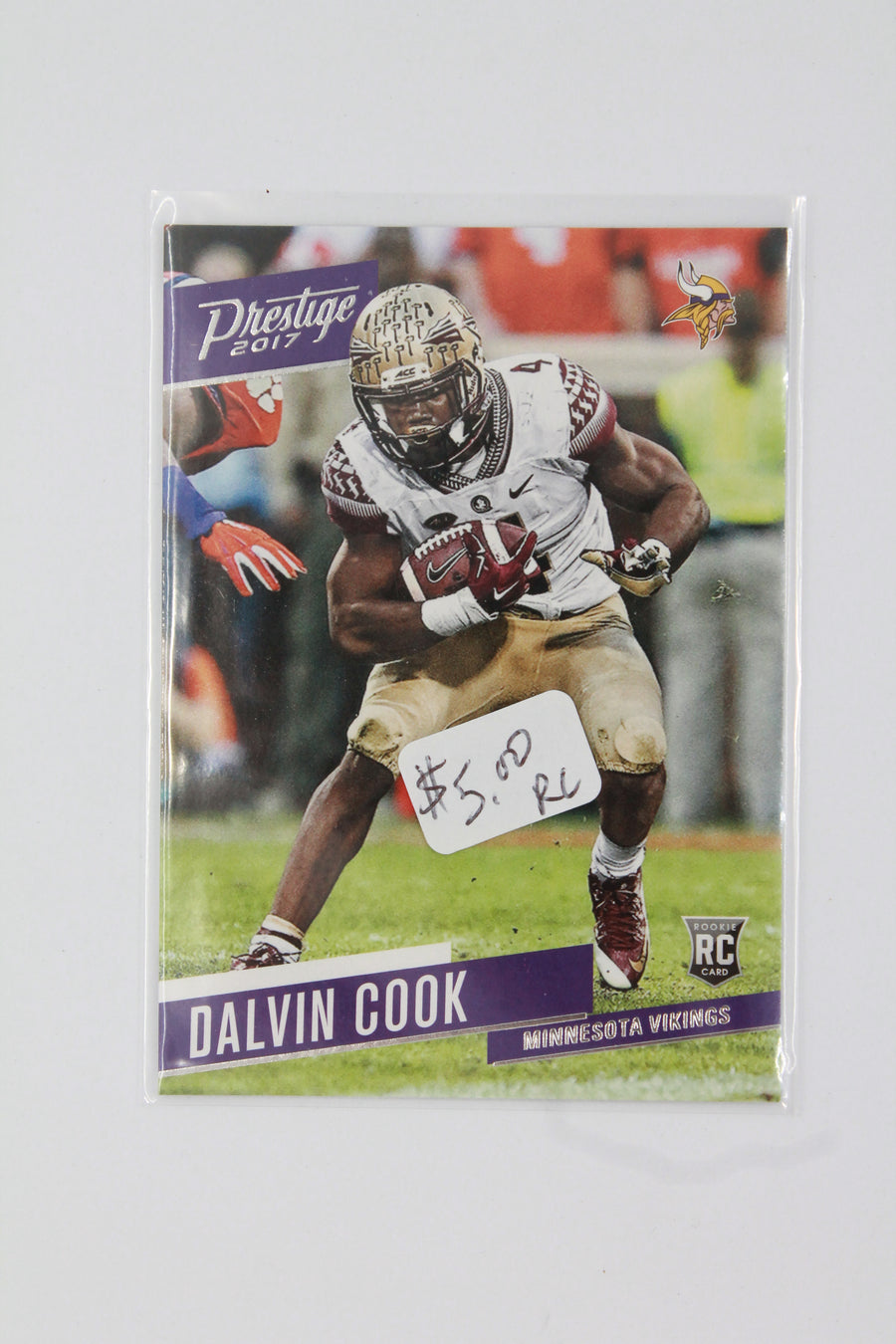 Dalvin Cook 2017 Panini Prestige Rookie Card