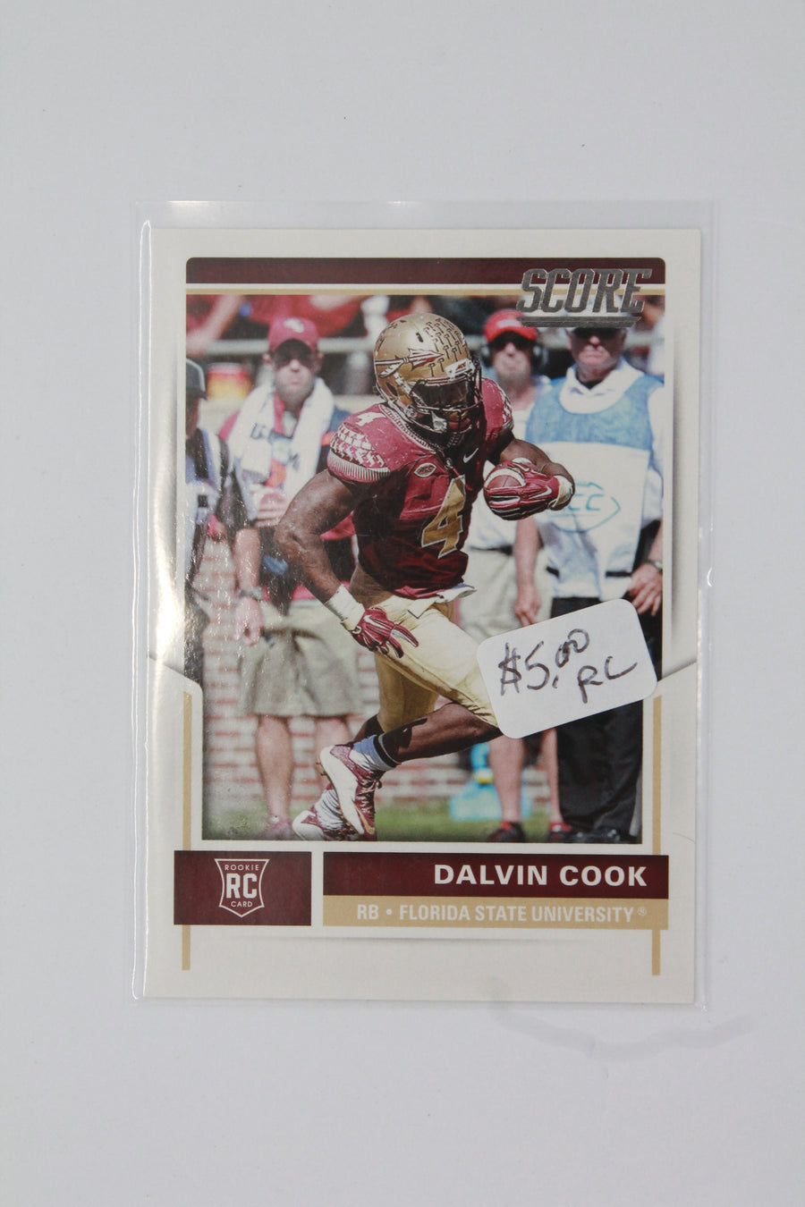 2017 Score - [Base] #427 Rookies - Dalvin Cook Rookie Card