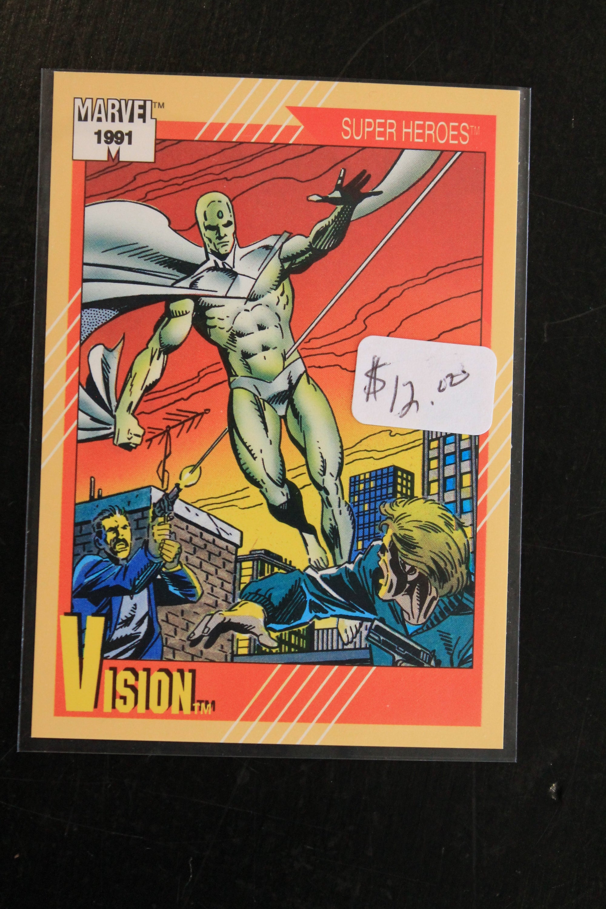 Vision 1991 Marvel Universe Series 2 Impel BASE Trading Card 19