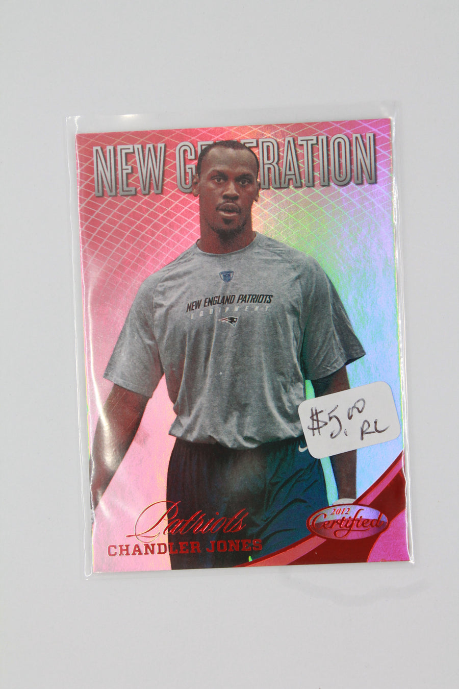 Chandler Jones 2012 Panini Certified Mirror Red #197/250 Rookie Card