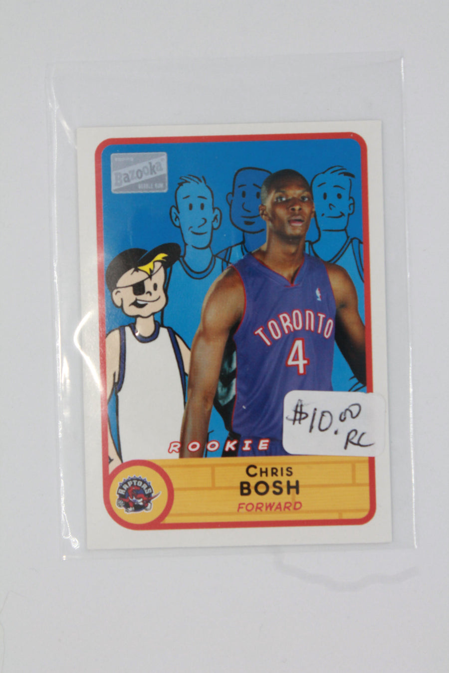 Chris Bosh 2003-04 Bazooka Mini Rookie Card