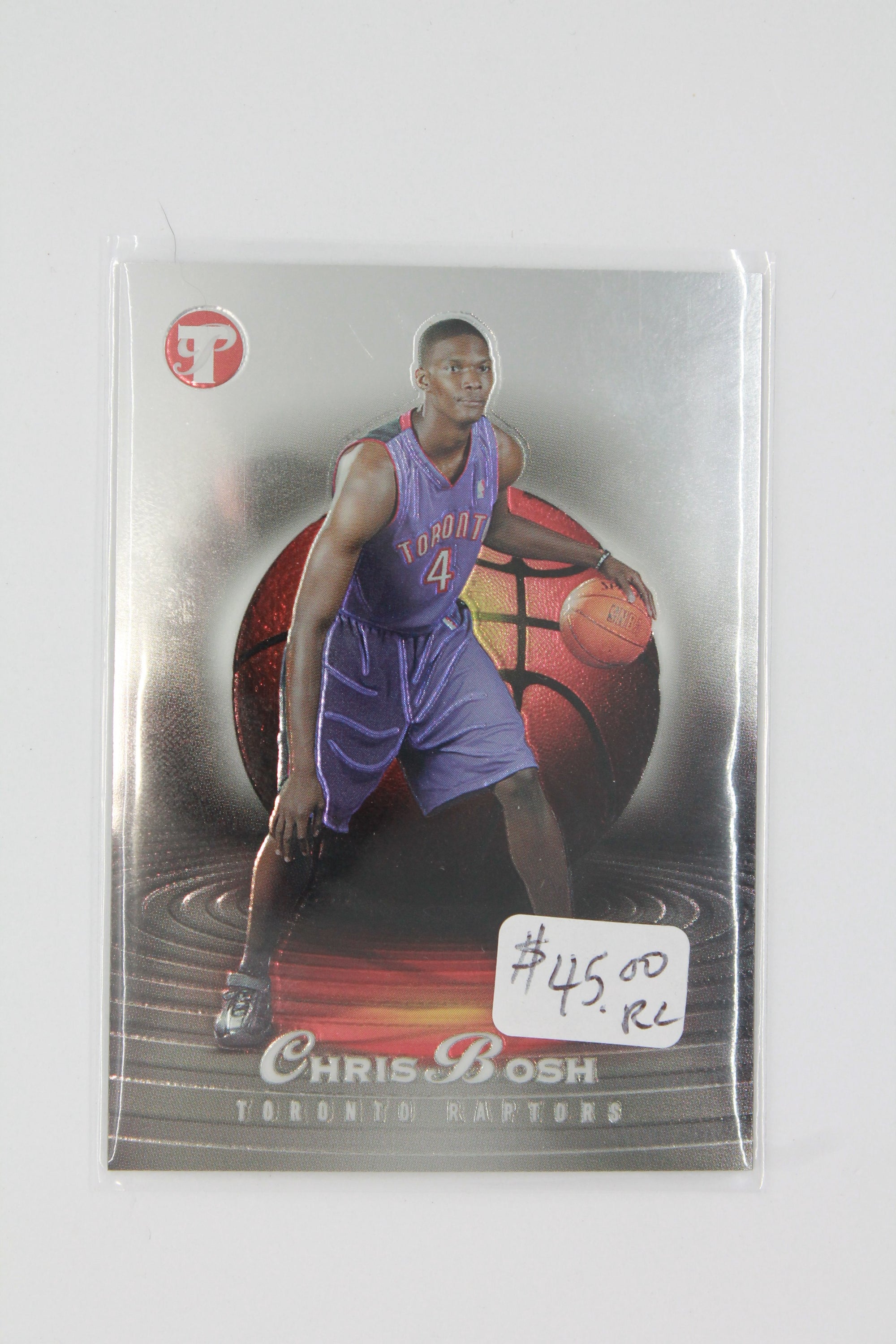 Chris Bosh 2003-04 Topps Pristine Rookie Card  #187/999