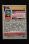 Thor 1991 Marvel Universe Series 2 (Impel) BASE Trading Card #48