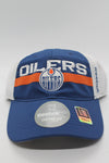 NHL Edmonton Oilers Reebok Center Ice Stretch Fit Hat