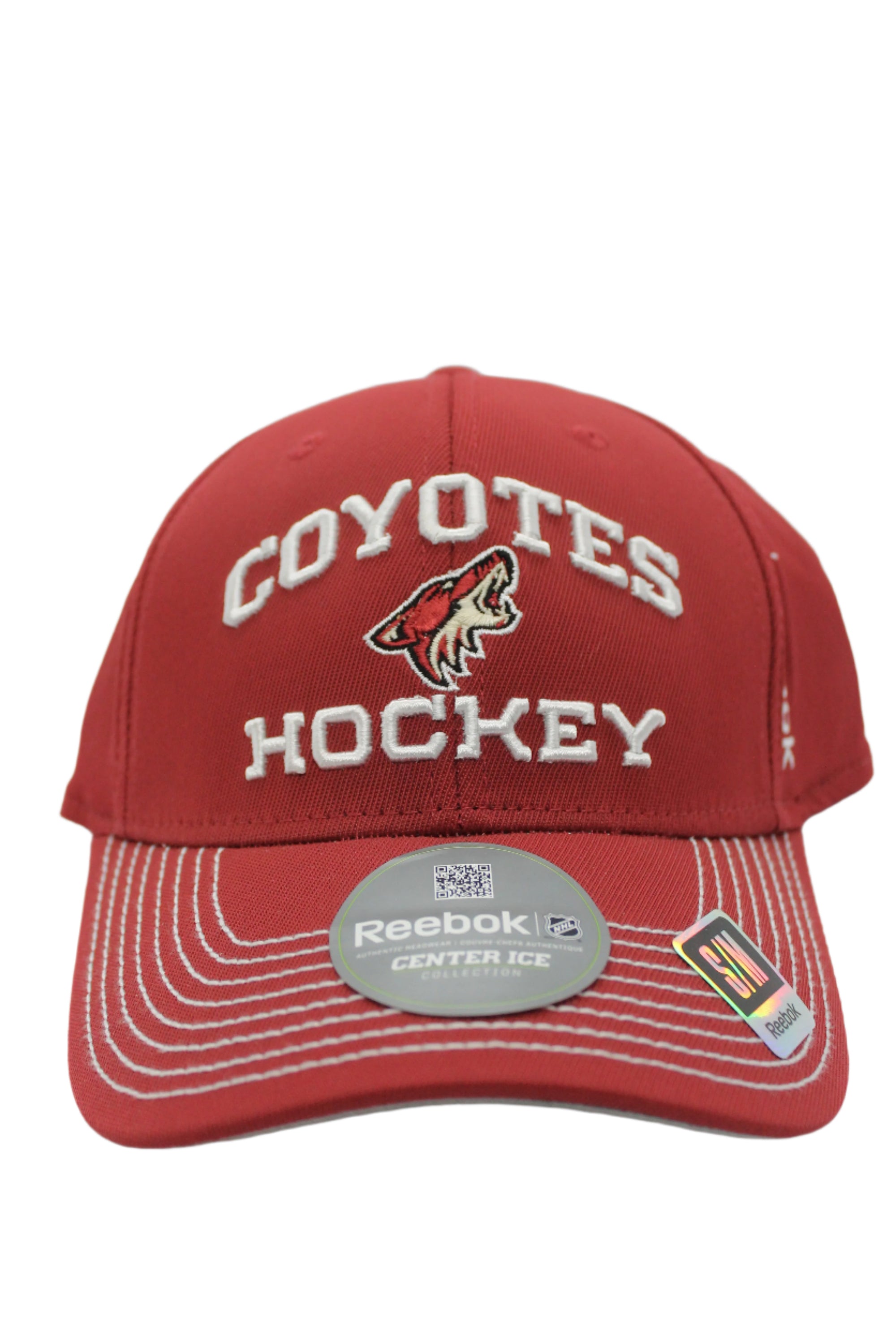 NHL Phoenix Coyotes Reebok Center Ice Stretch Fit Hat