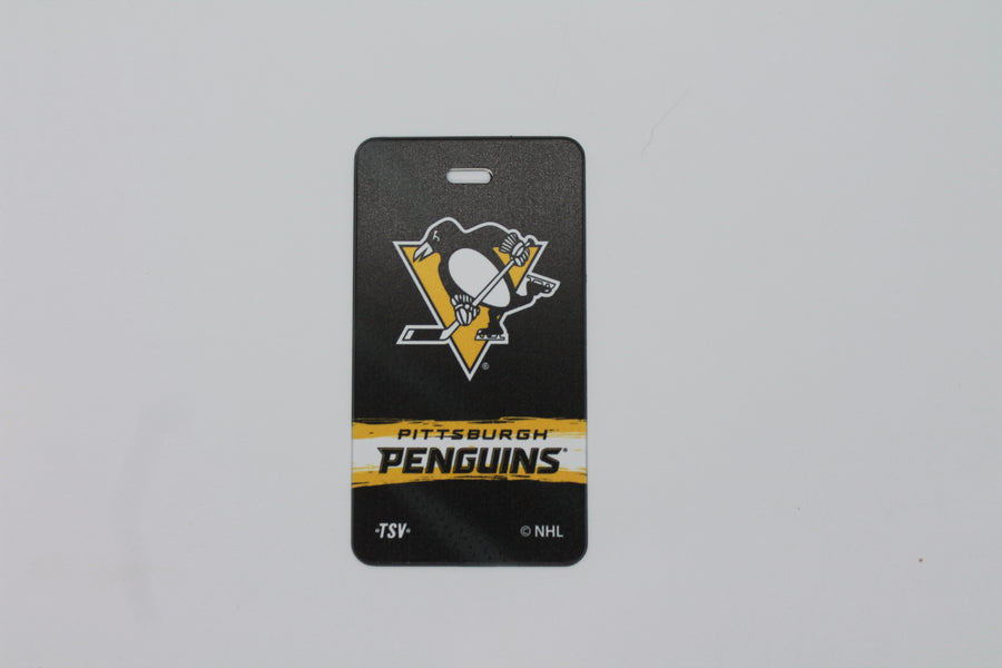 NHL Pittsburgh Penguins Plastic Luggage Tag