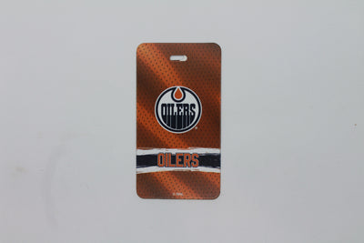 NHL Edmonton Oilers Plastic Luggage Tag