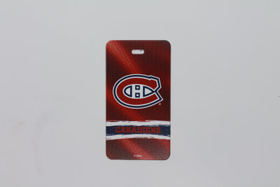 NHL Montreal Canadiens Plastic Luggage Tag