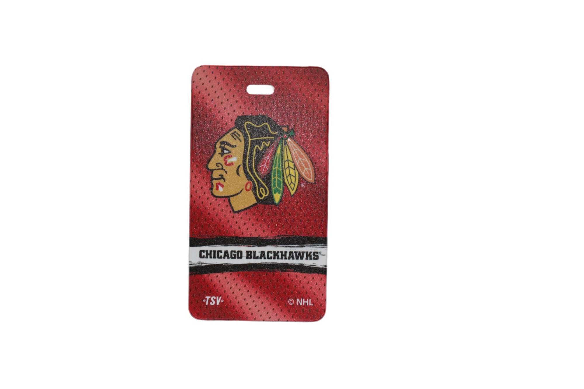 NHL Chicago Blackhawks Plastic Luggage Tag
