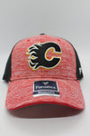 NHL Calgary Flames Canucks Fanatics Stretch Fit Heathered Hat