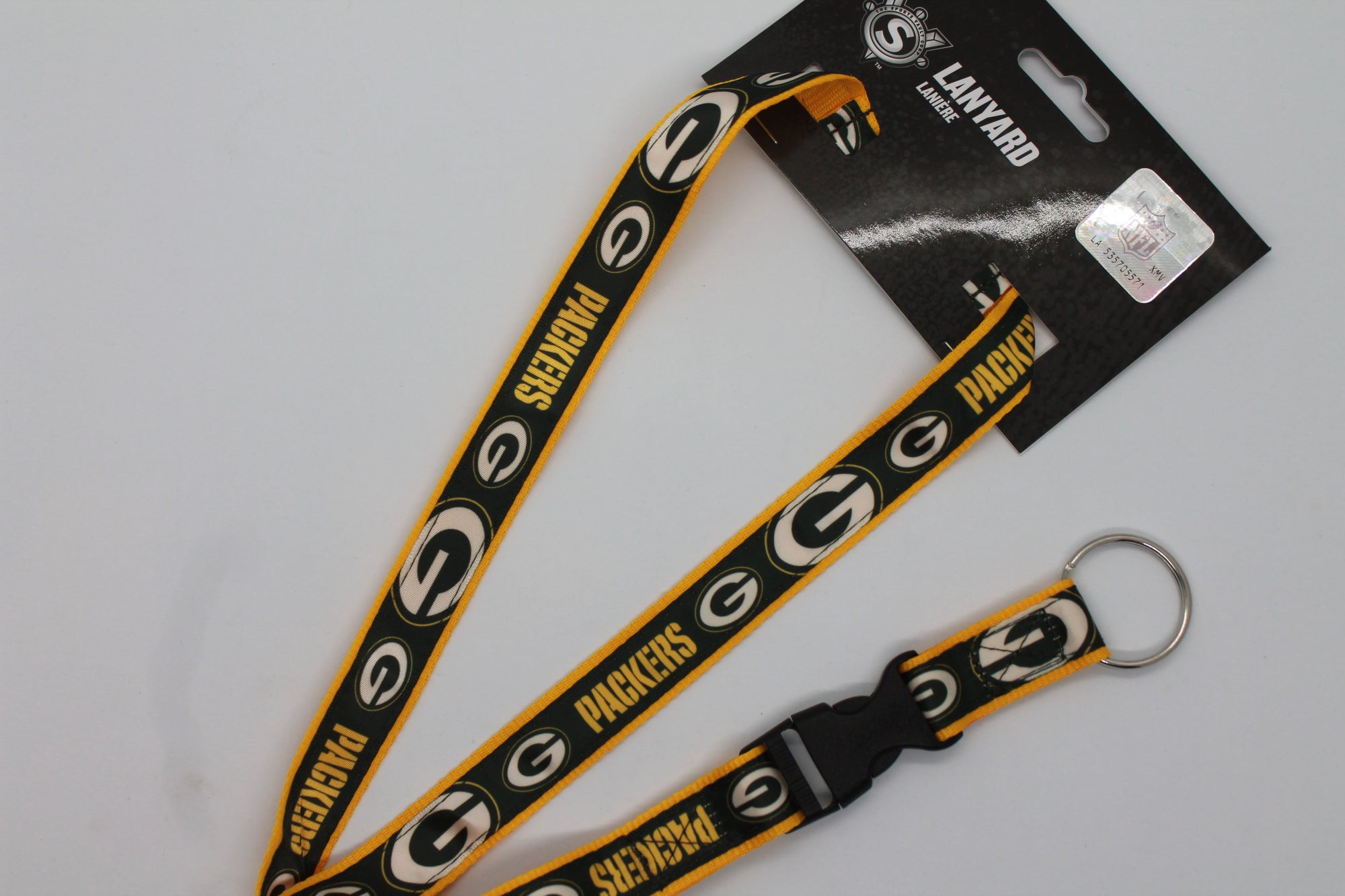 NFL Green Bay Packers Webbed Lanyard