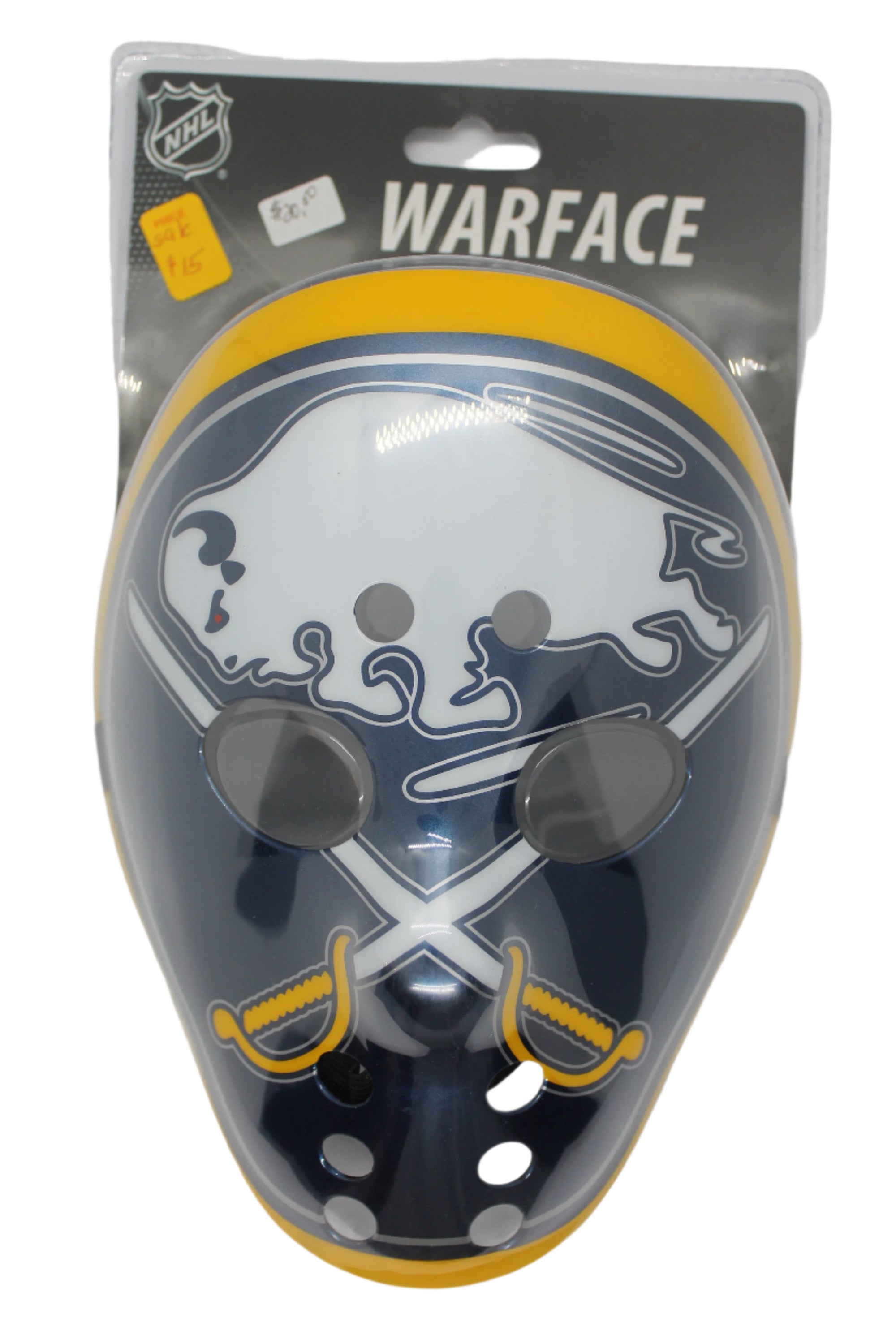 NHL Buffalo Sabres Warface Fan Mask- SALE