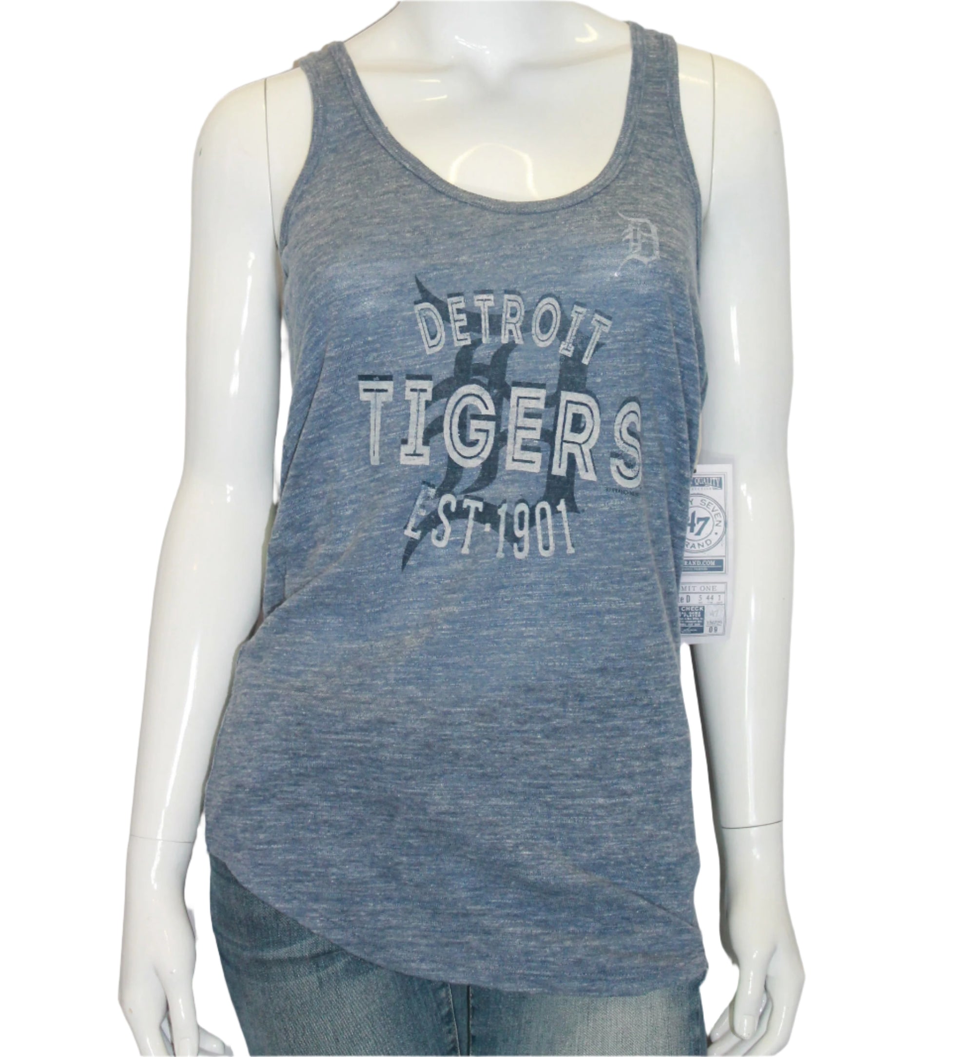 MLB Detroit Tigers Womens 47 Brand Tank Top (online only)