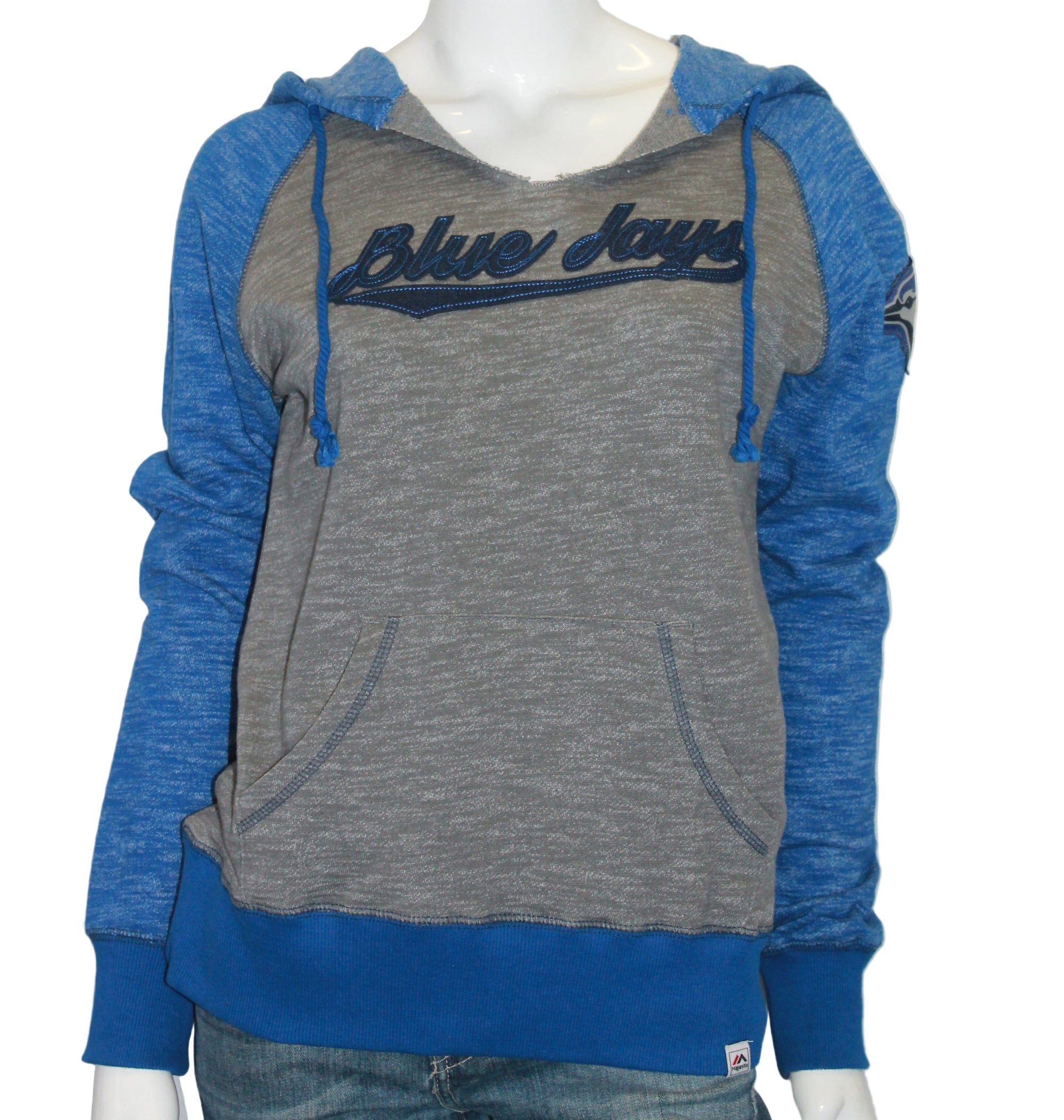 MLB Toronto Blue Jays Womens Majestic Relaxed Hoodie (online only)