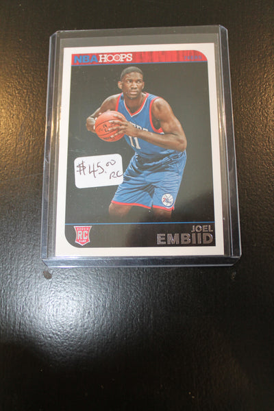 Joel Embiid 2014-15 NBA Hoops Rookie Card