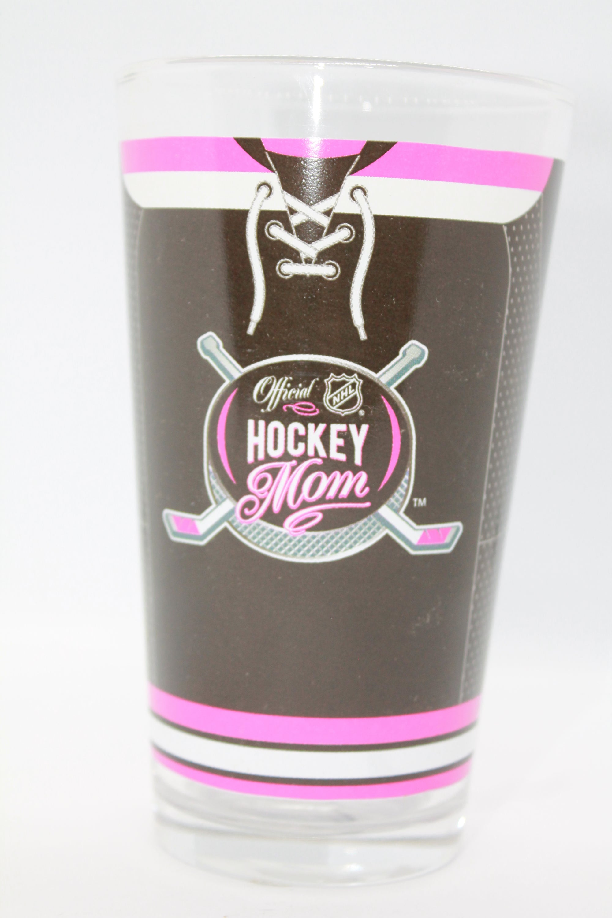 NHL Official Hockey Mom 16oz Mixing Glass