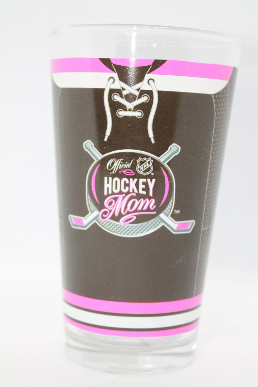 NHL Official Hockey Mom 16oz Mixing Glass