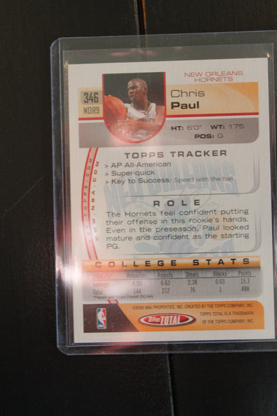 Chris Paul 2005-06 Topps Total Rookie Card