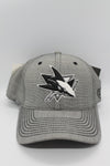 NHL San Jose Sharks OTH Grey Flex Fit Hat