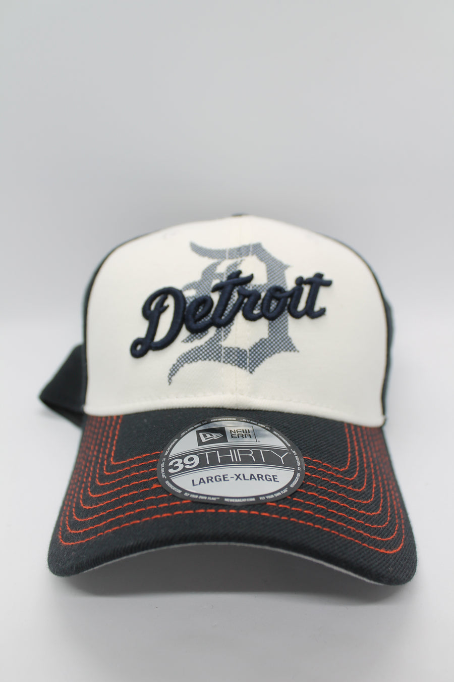 Detroit Tigers New Era Team Neo 39THIRTY Flex Hat - White