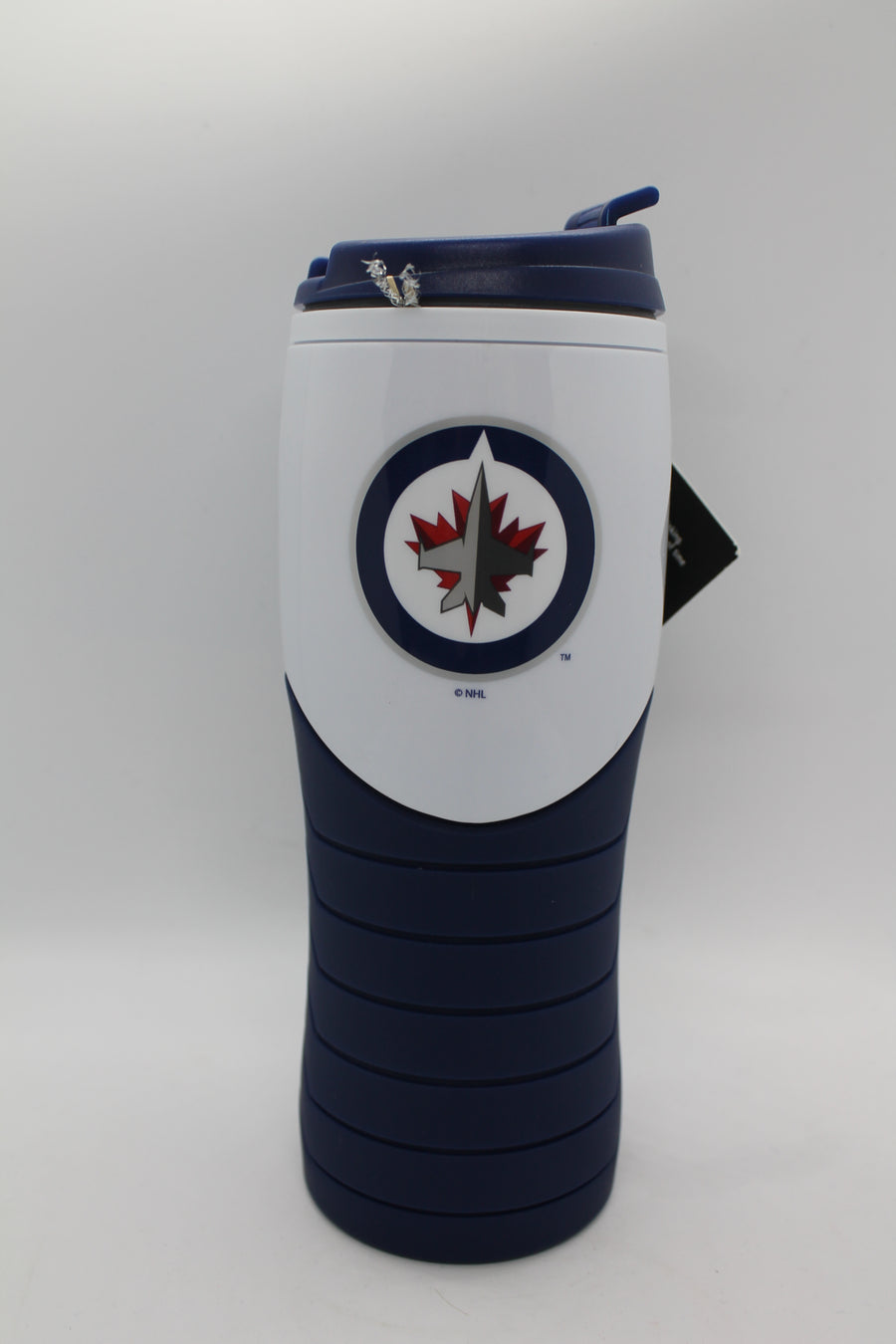 NHL Winnipeg Jets Plastic Travel Mug with Lid