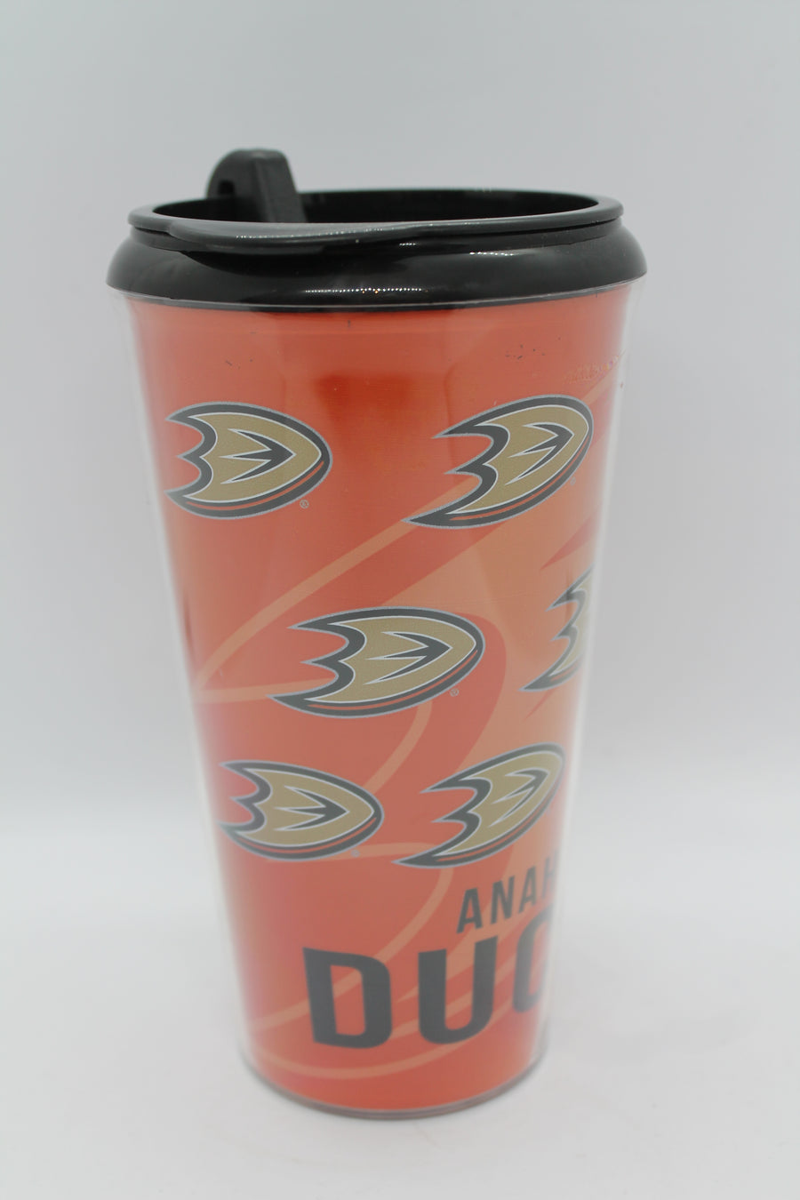 NHL Anaheim Ducks Plastic Travel Mug with Lid