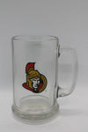 NHL Ottawa Senators Glass Beer Mug