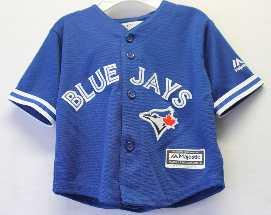 MLB Toronto Blue Jays Baby/Toddler Guerrero Jr. Majestic CoolBase Jersey