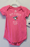 MLB Toronto Blue Jays Baby Pink "My First Tee" Bodysuit/Onesie