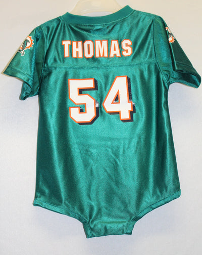 NFL Miami Dolphins Zach Thomas Baby Jersey Bodysuit