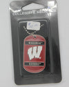 NCAA Wisconsin Badgers Dog Tag Necklace