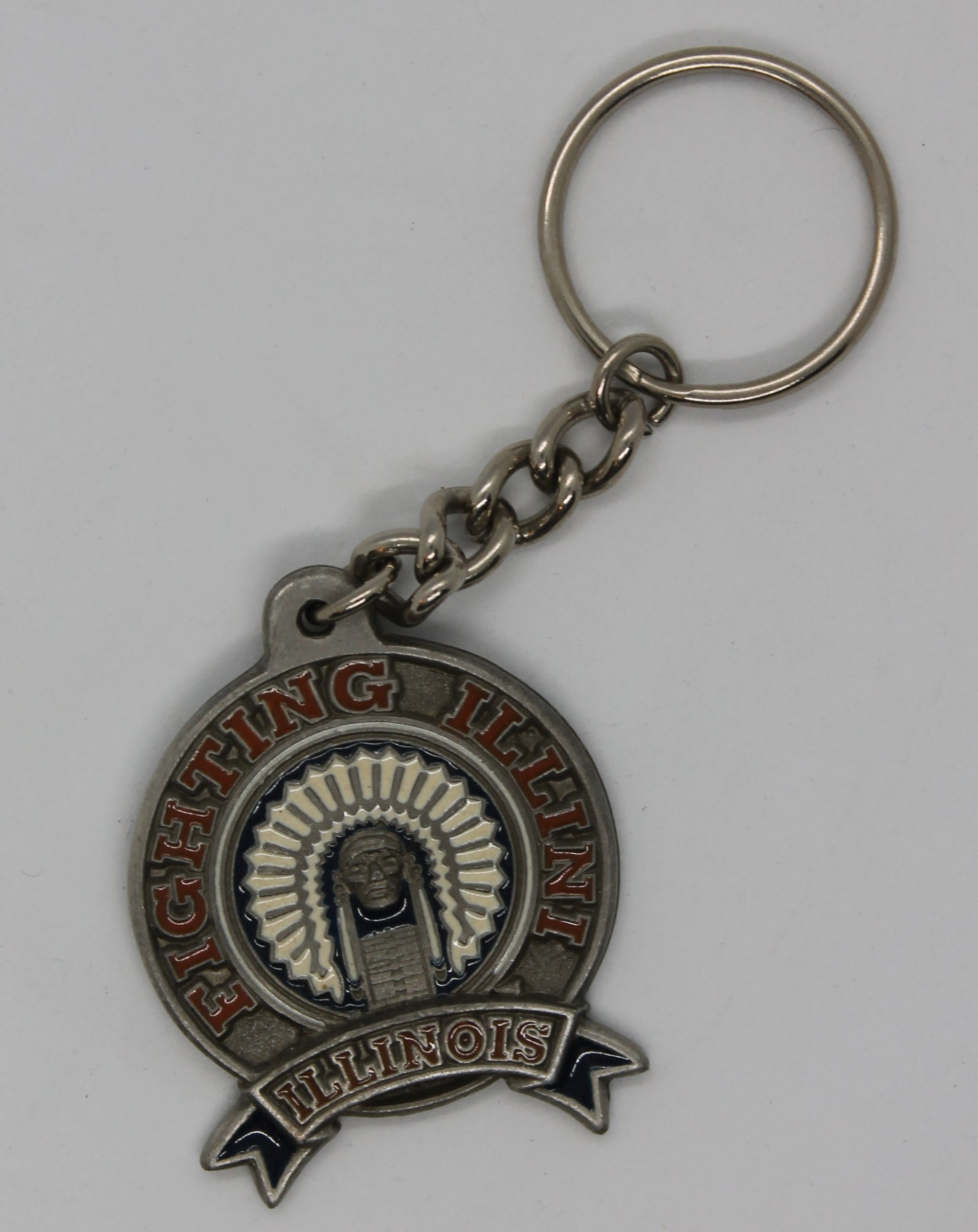 NCAA Illinois Fighting Illini Keychain