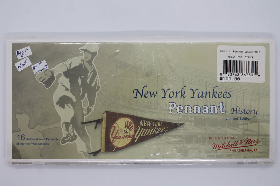 MLB New York Yankees Pennant History Limited Edition