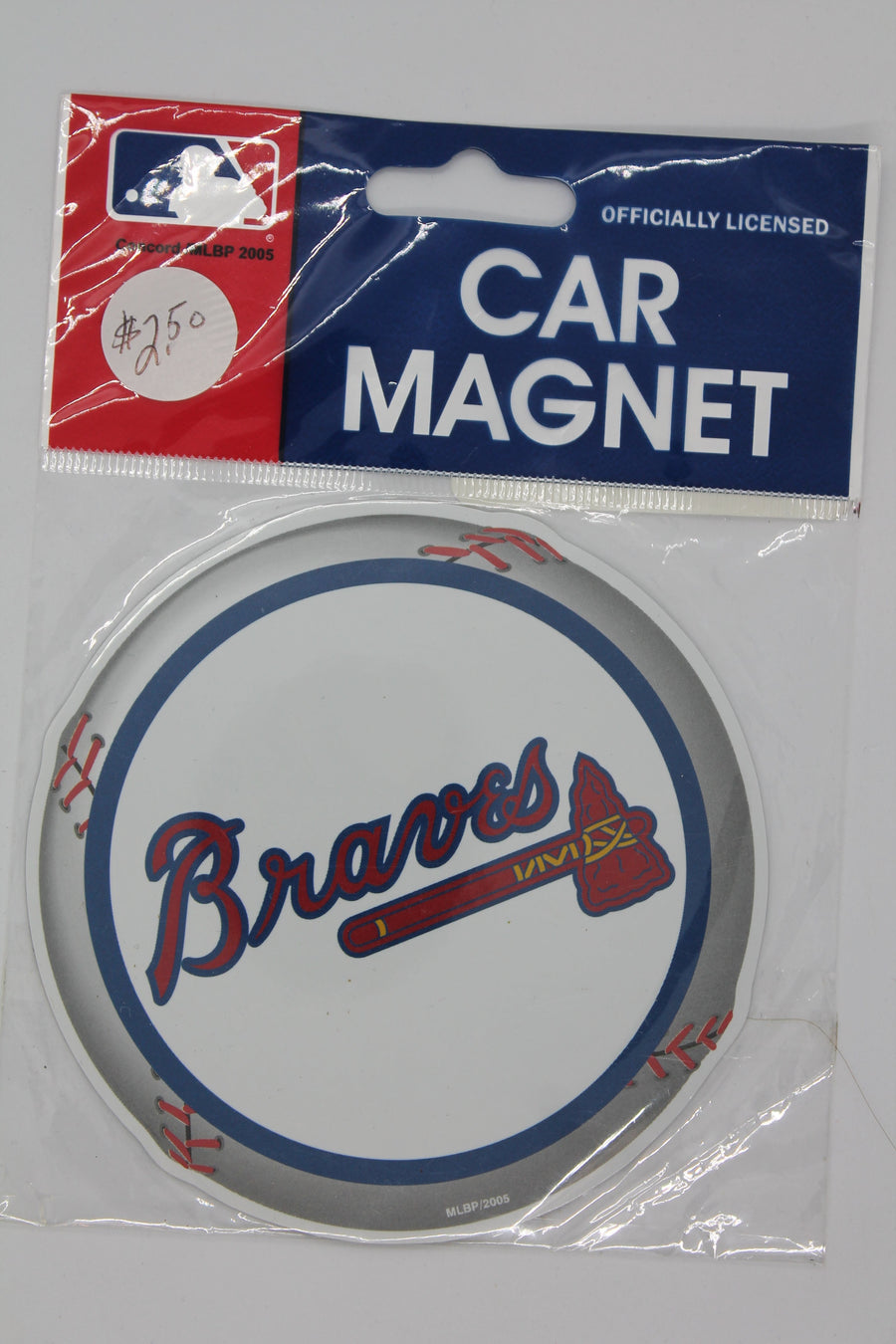 MLB Atlanta Braves Car Magnet
