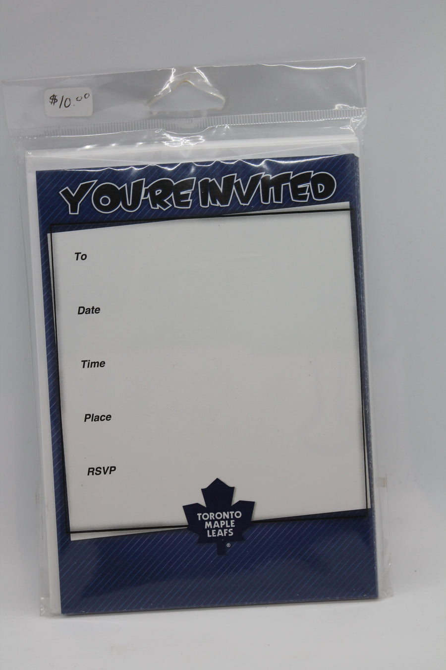 NHL Toronto Maple Leafs Party Invitations