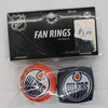 NHL Edmonton Oilers Foam Fan Rings- 2 Pack (M or L)