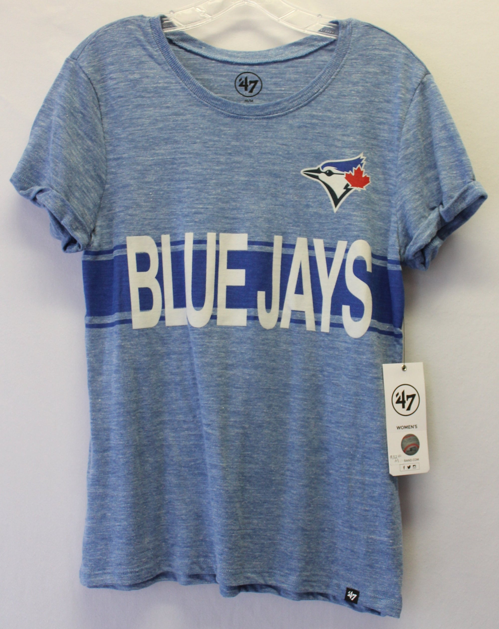 MLB Toronto Blue Jays Womens 47 Brand T-Shirt - JJ Sports and Collectibles