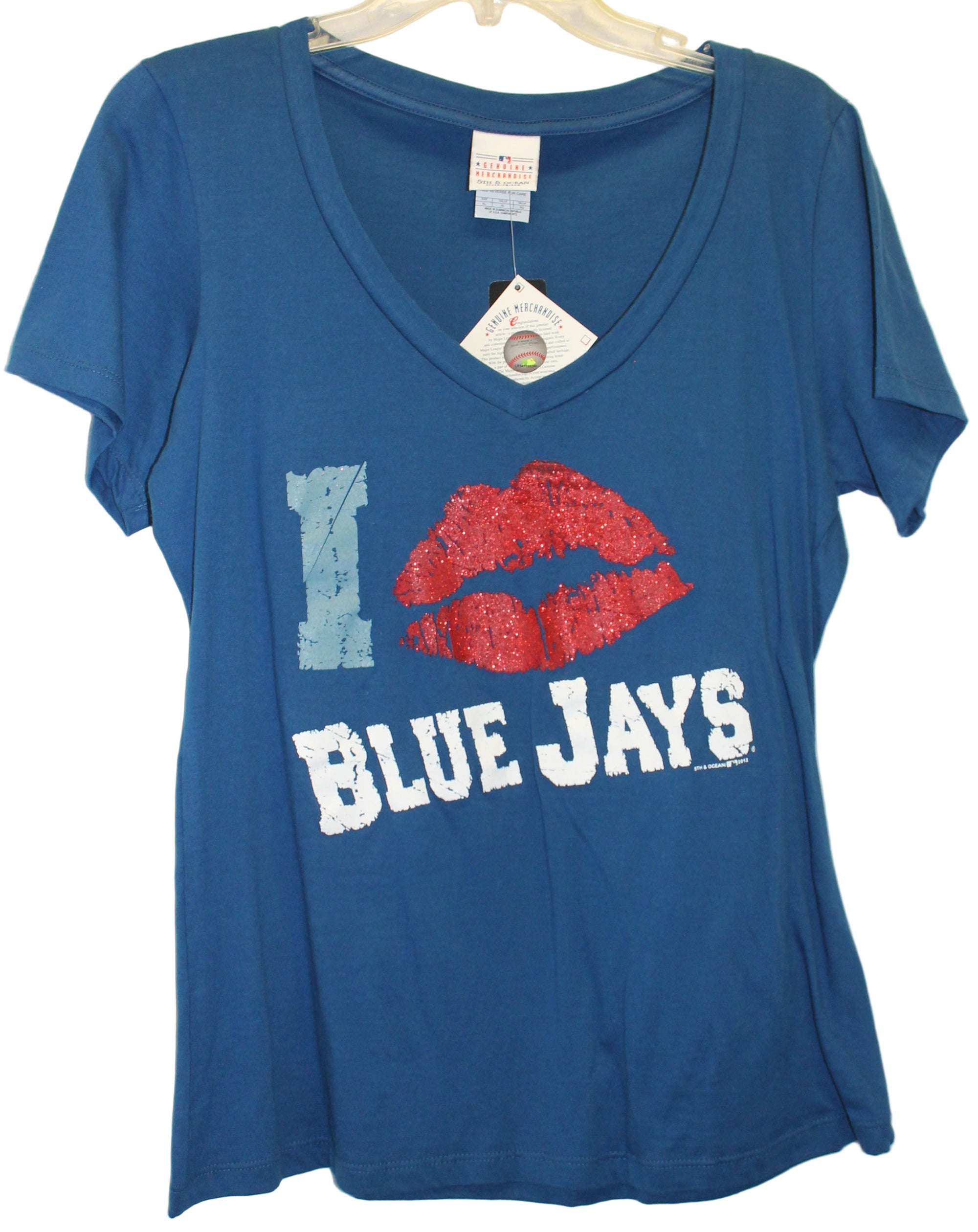 MLB Toronto Blue Jays Womens V-Neck T-Shirt (online only)