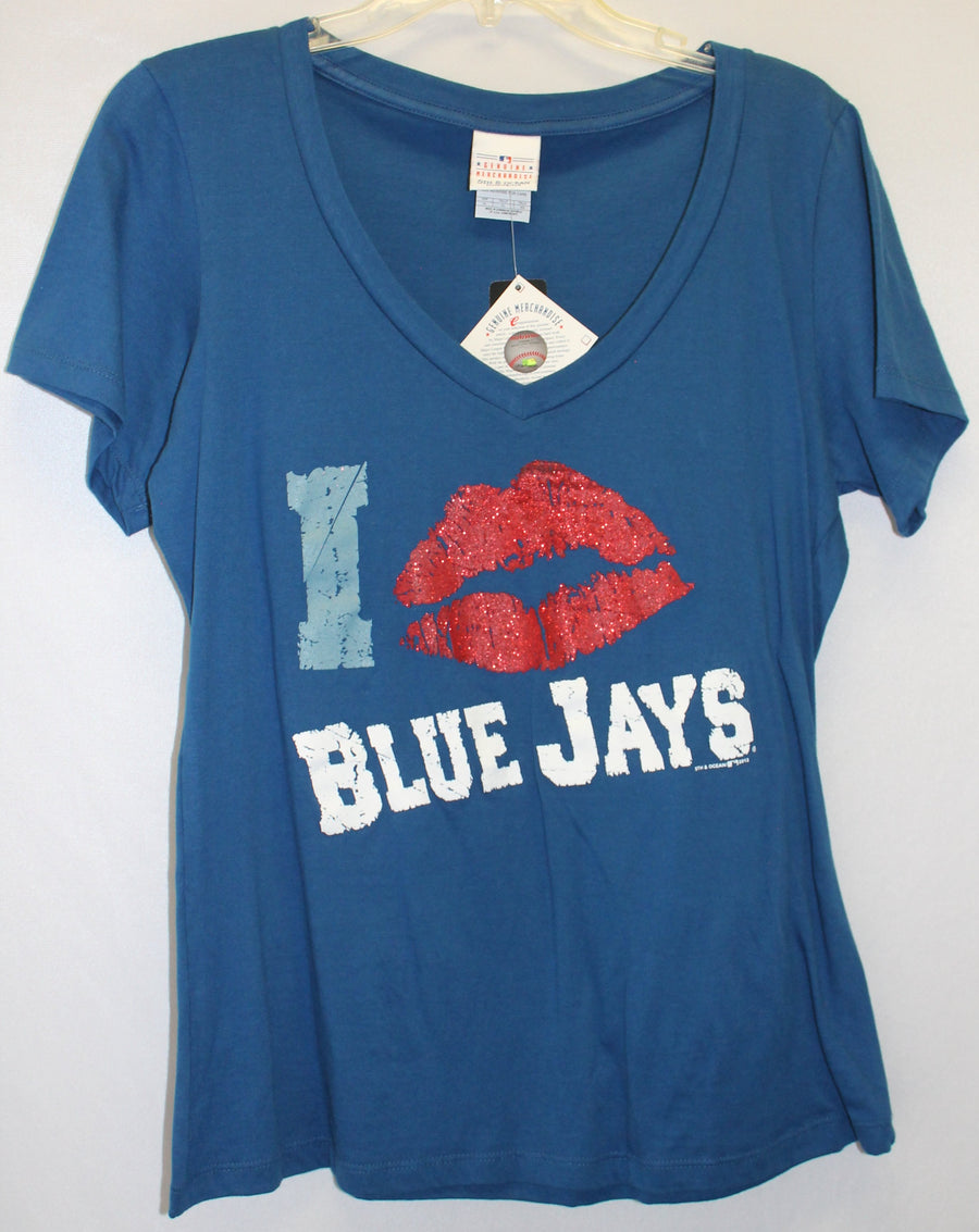 MLB Toronto Blue Jays Womens V-Neck T-Shirt