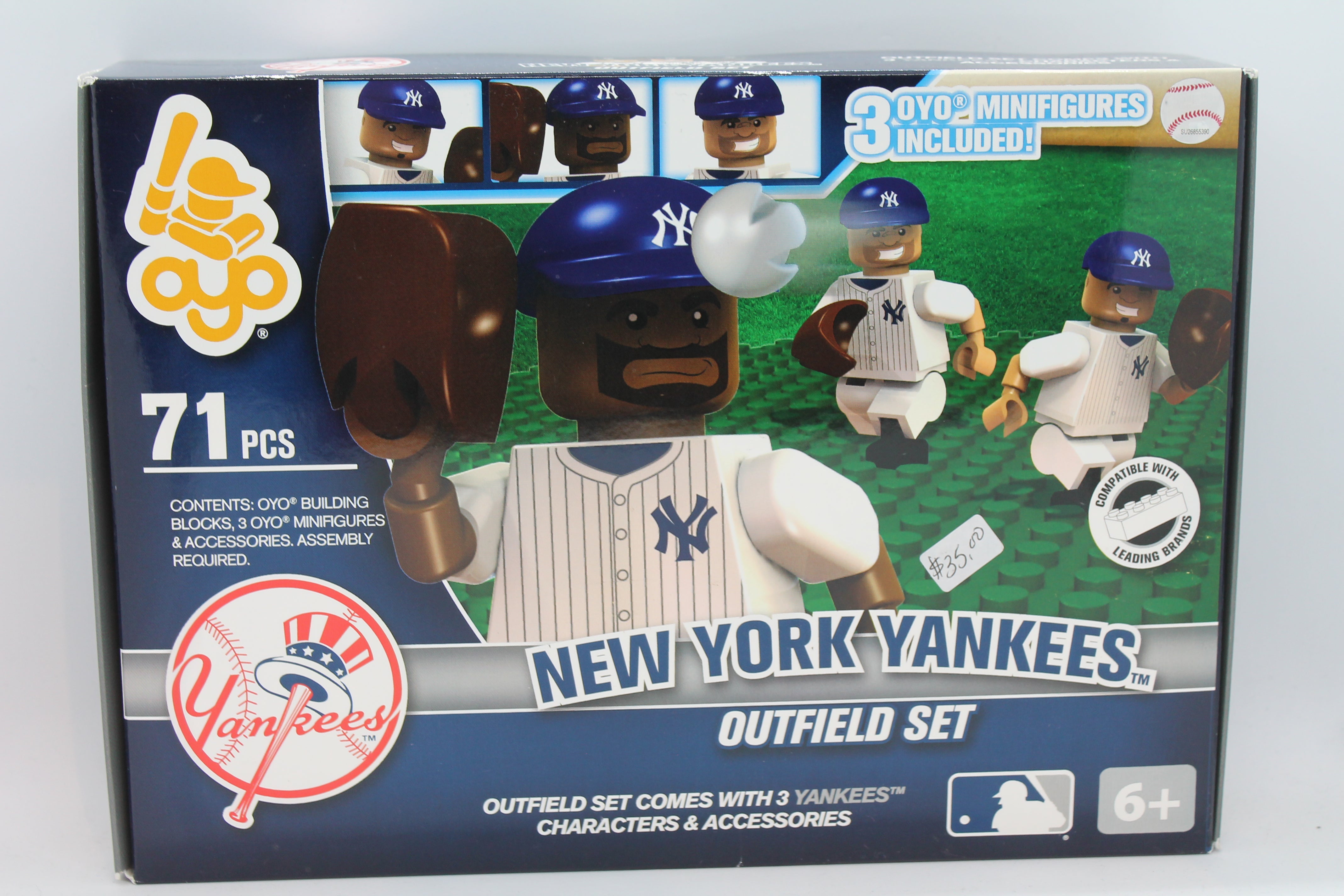 Yankees Oyo Sports Mlb Full Field Building Block Set New York