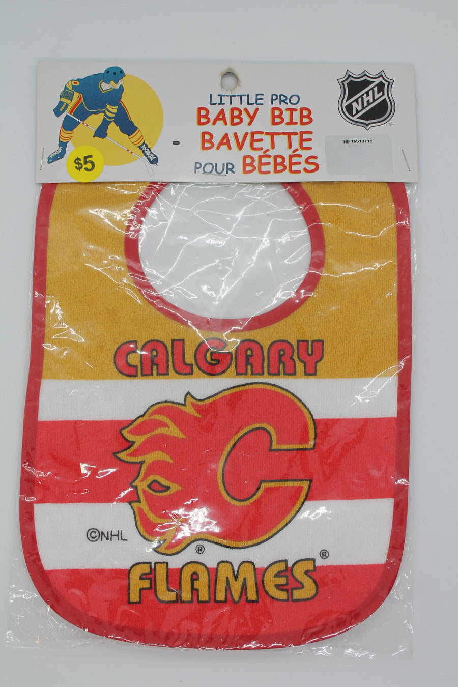 NHL Calgary Flames Baby Bib