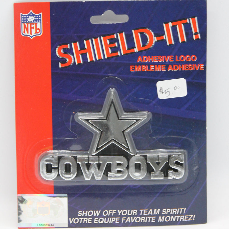 NFL Dallas Cowboys Adhesive Chrome Logo