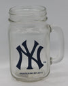 MLB New York Yankees Mason Jar Glass