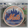 MLB New York Mets Perforated Car Decal